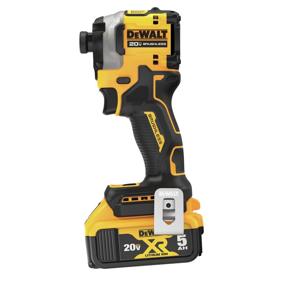 DEWALT Atomic 1/4-in impact driver with included battery for immediate use