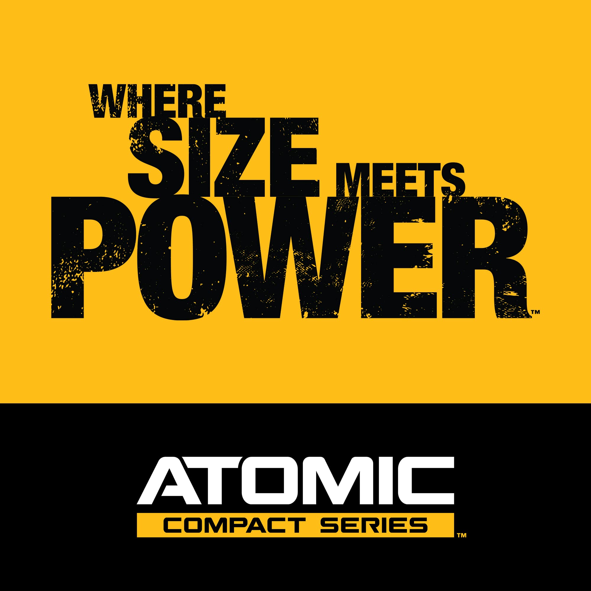 DEWALT ATOMIC 20V MAX torque up to 70 ft-lbs for versatile fastening