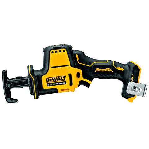 DEWALT ATOMIC front view shows compact, one-handed design for quick cuts