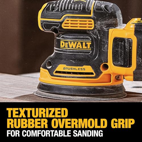 DEWALT charger included ensures quick battery readiness.
