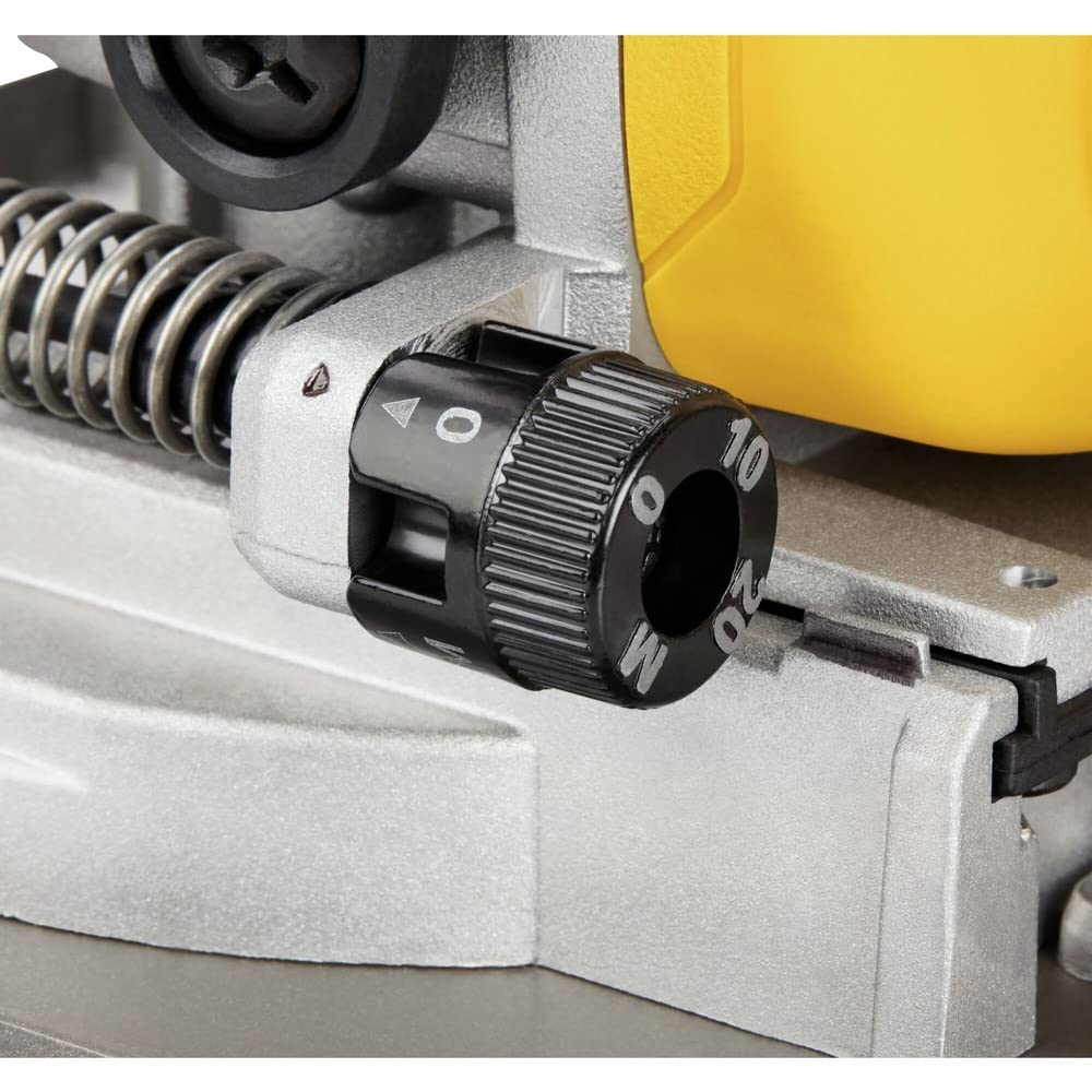 DEWALT biscuit joiner paddle switch supports both hands