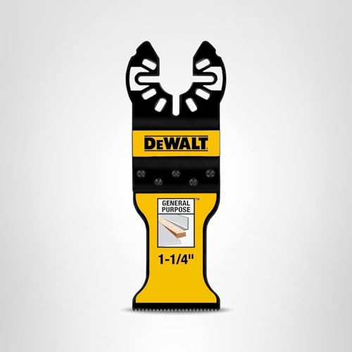 DEWALT brand packaging signals quality and ready-to-use blades