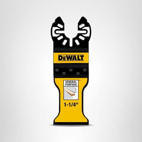 DEWALT brand packaging signals quality and ready-to-use blades