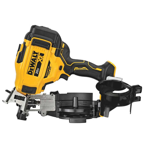 DeWalt nailer showing bump mode to boost on-site efficiency
