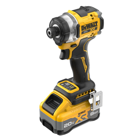 DEWALT charger included for quick recharging between tasks