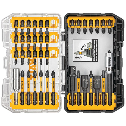 DEWALT bit variety matches HVAC, electrical, plumbing tasks
