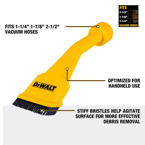 DEWALT conduit line puller attachments tidying hoses and cords.