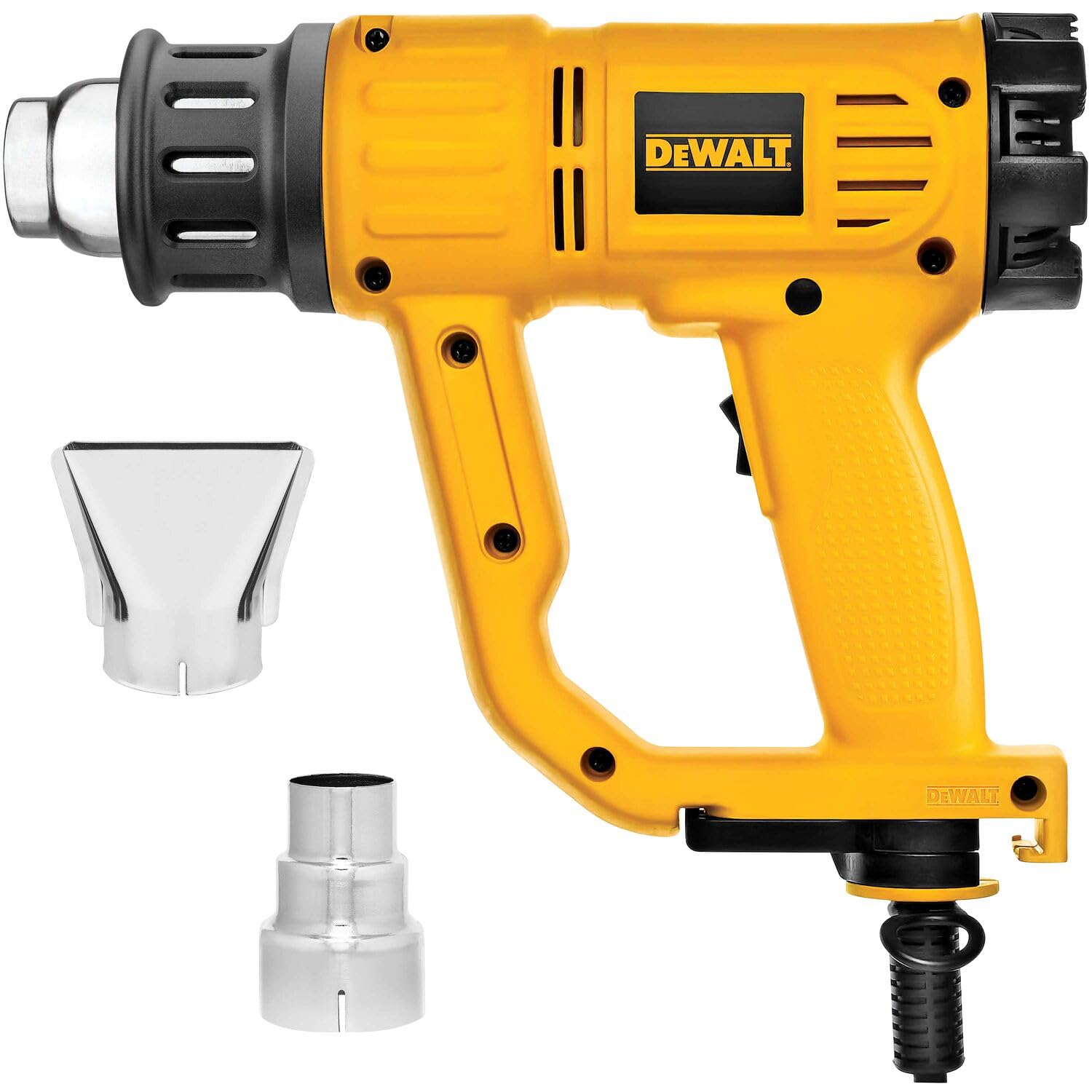 DEWALT D26950 heat gun with kickstand for stable, hands-free use during heat work