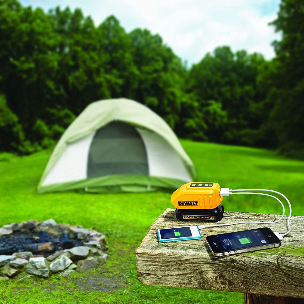 DEWALT DCB090 supports slide-style battery packs for versatile power.