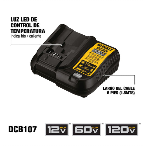 DEWALT DCB107 bulk packaging saves money for bulk buyers.