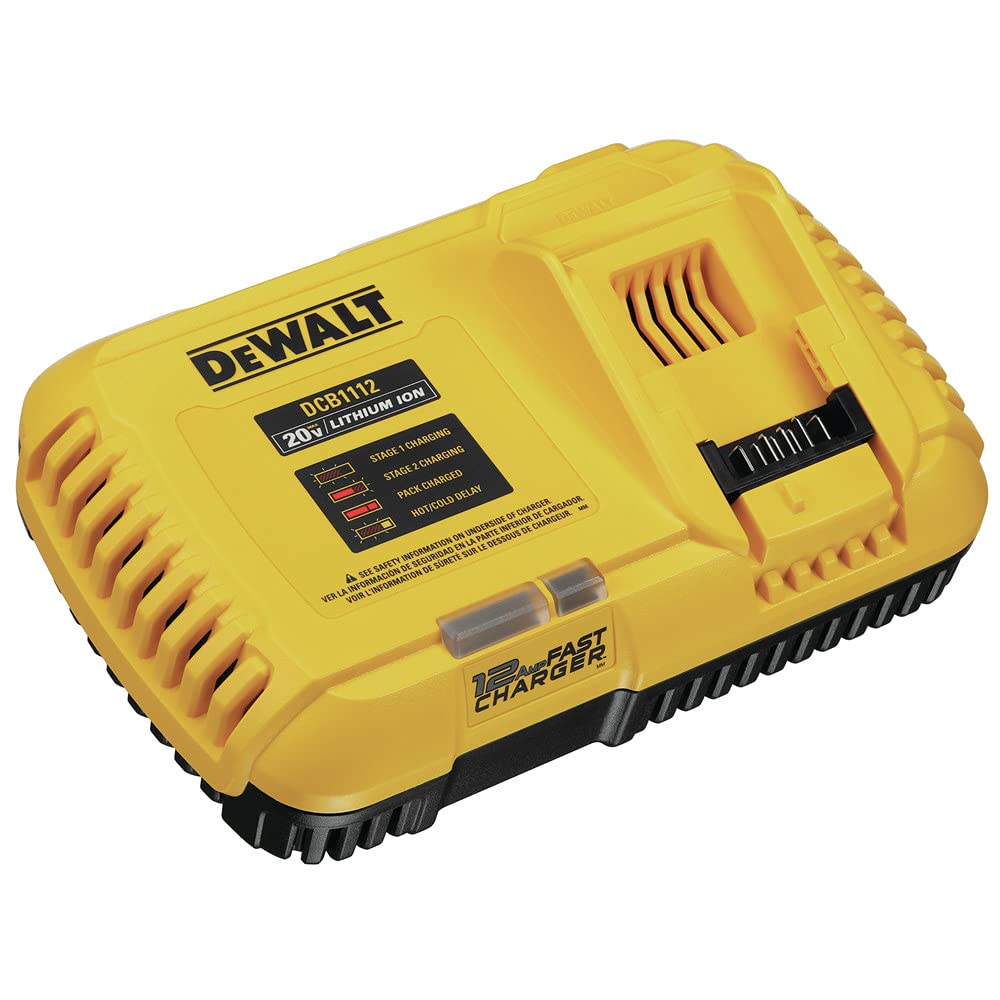 DEWALT DCB1112 compatibility with 20V MAX and FLEXVOLT batteries for versatility