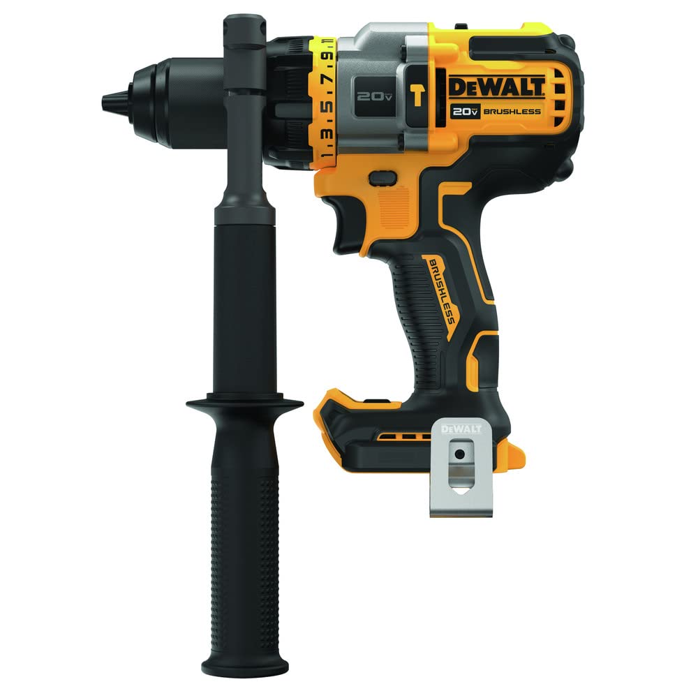 Two 5.0Ah DCB205 batteries power extended work sessions on site