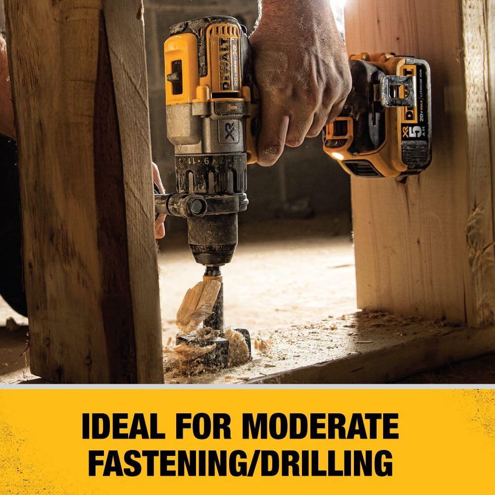 DEWALT DCB206 no-memory design reduces downtime between uses.