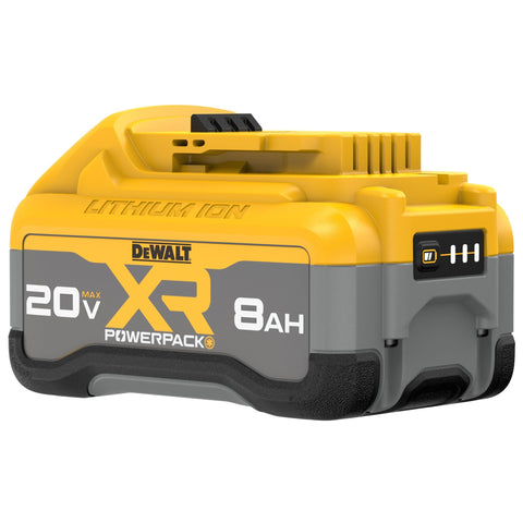 DEWALT DCB2108 POWERPACK ready in charger for quick swaps