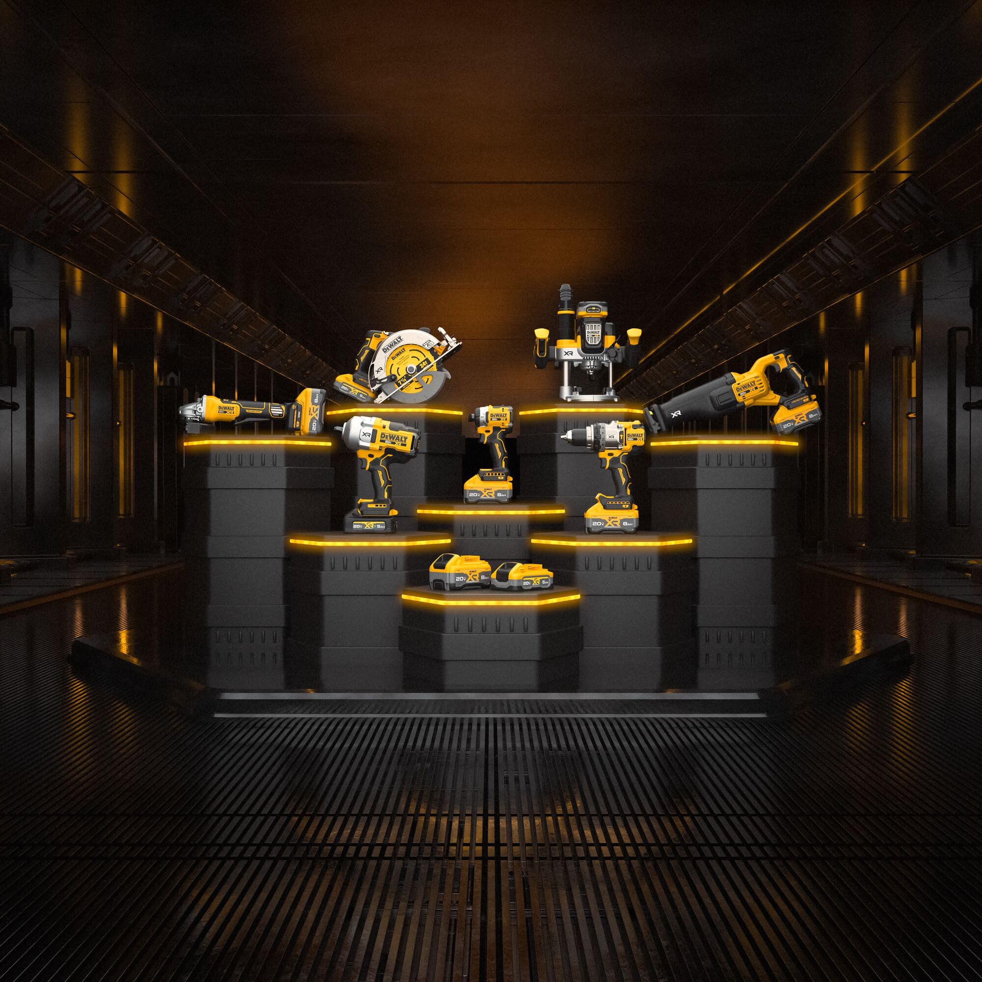 DEWALT DCB2108 POWERPACK with quick-release latch for fast tool changes