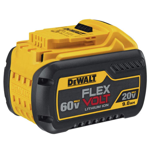 DEWALT DCB609 charging compatibility with select DEWALT chargers.