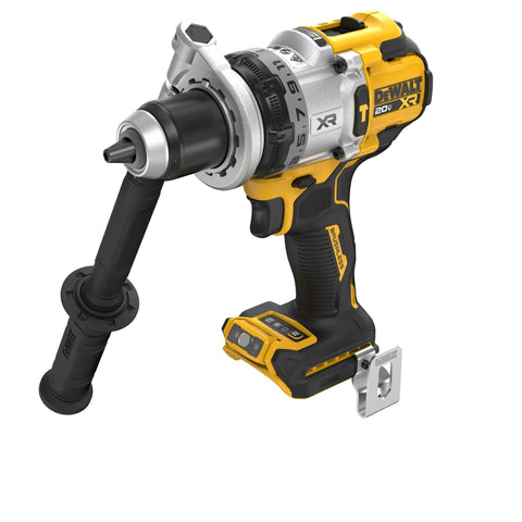 DEWALT DCD1007B anti-rotation system visible for safer operation
