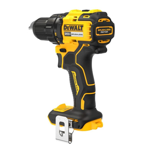 DEWALT DCD793B LED work light brightens dim work areas.