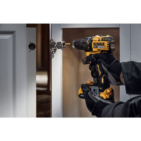 DEWALT DCD793B tool-only view shows compact, portable design.