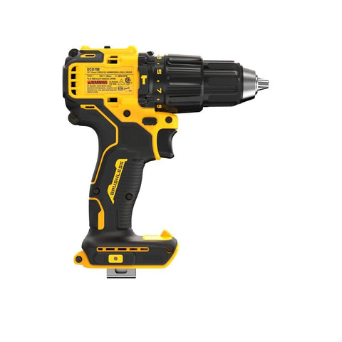 DEWALT DCD798B tool-only-box shown for easy transport