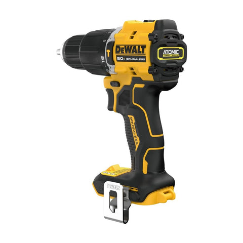 1/2-inch ratcheting chuck ensures high bit retention during drilling.