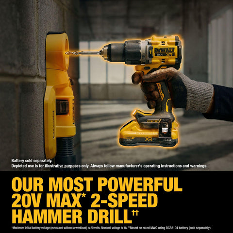 DCD806B anti-rotation system helps maintain control on demanding jobs.