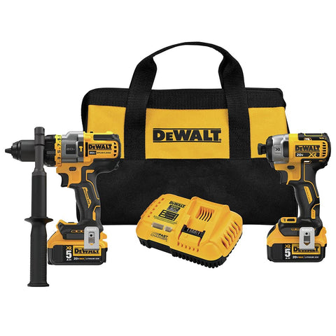 DEWALT DCD999 hammer drill overview shows enhanced power with FLEXVOLT batteries