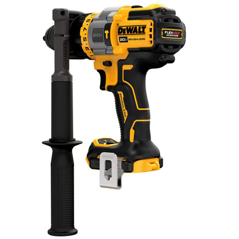DEWALT DCD999B nitro-carburized chuck offers durable, reliable bit grip.