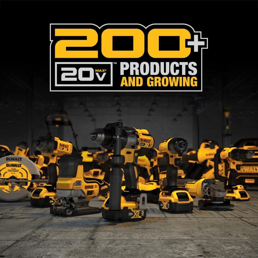 Compact cordless design of DEWALT DCF622B fits tight spaces.