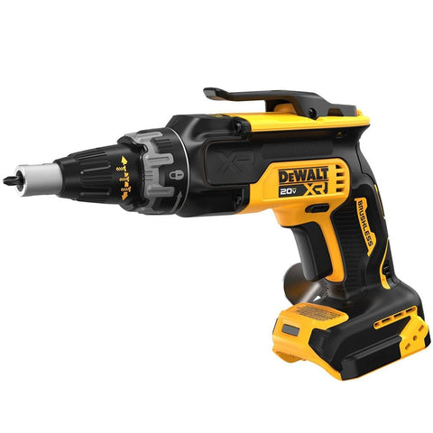 DEWALT DCF630B nosecone adjustment ensures proper screw depth.
