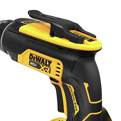 DEWALT DCF630B TOOL CONNECT chip enables asset management on site.