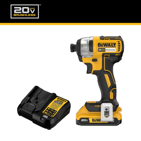 DEWALT DCF787D1 compact design enables comfortable use in tight spots.