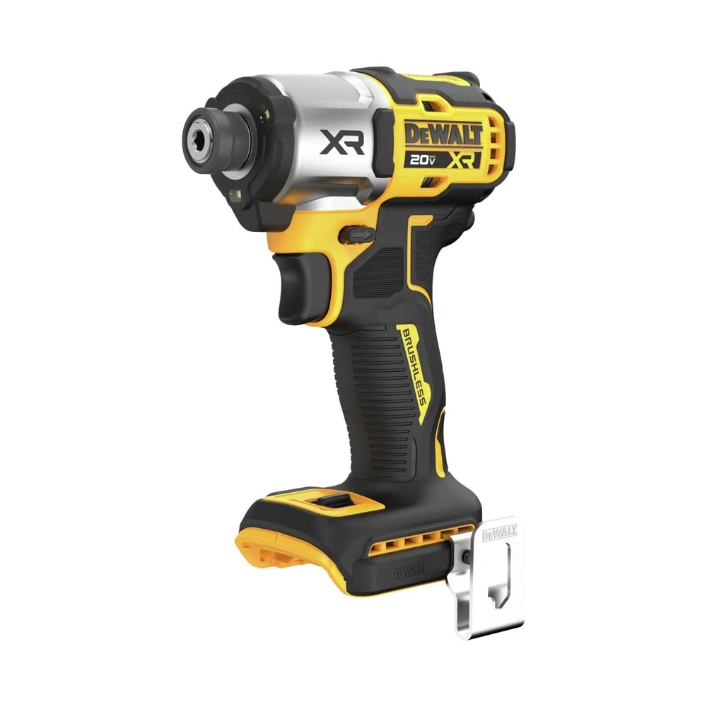 DEWALT DCF845B compact design for tight spaces and versatile fastening tasks.