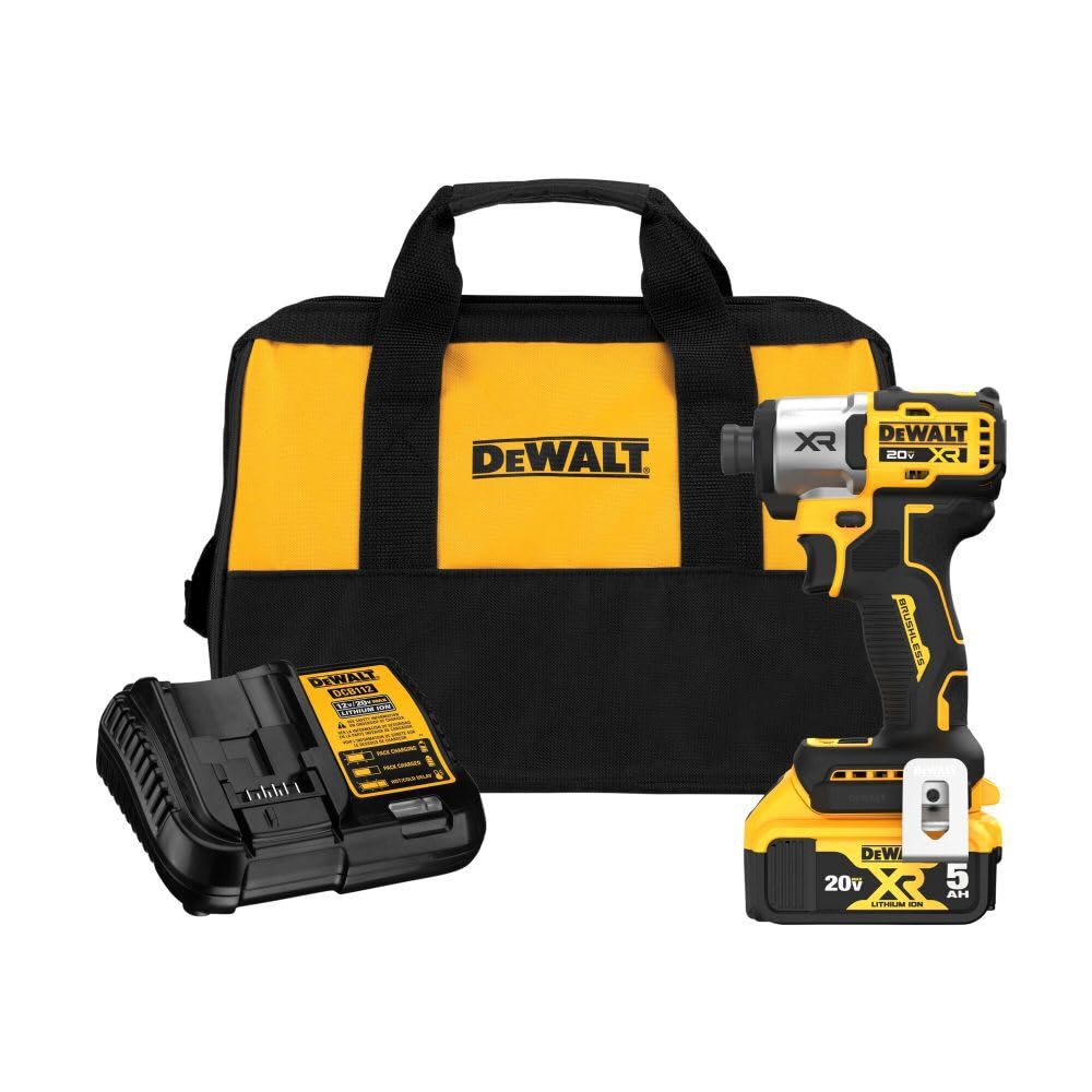 DEWALT DCF845P1 three-speed switch for optimal control on fasteners