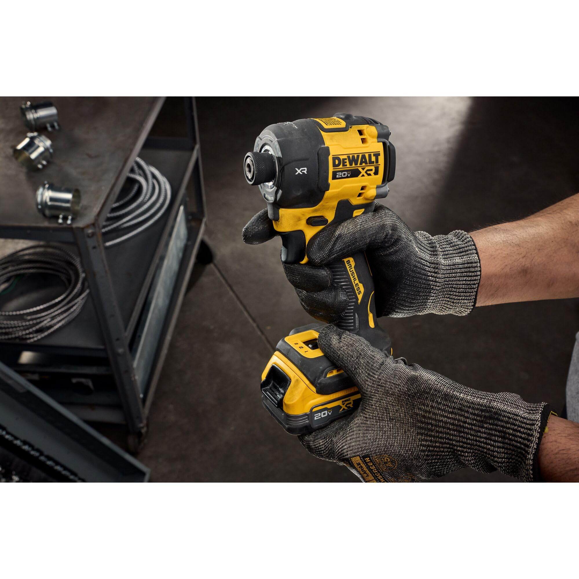 DEWALT DCF870B-cold-weather-performance maintains consistent torque in chilly conditions.