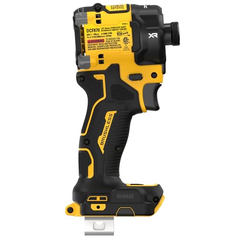 DEWALT DCF870B-fastening-speed accelerates large screw driving for quicker framing.
