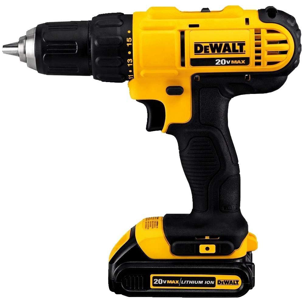 DEWALT DCF885 impact driver in compact form for quick driving in cramped spots.