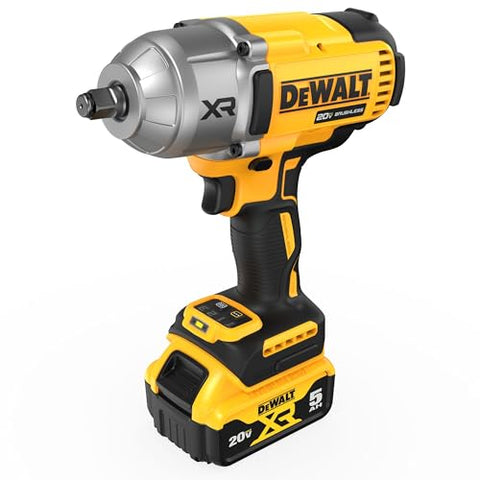 DEWALT DCF900P1 delivers 1030 ft-lbs fastening torque for demanding applications