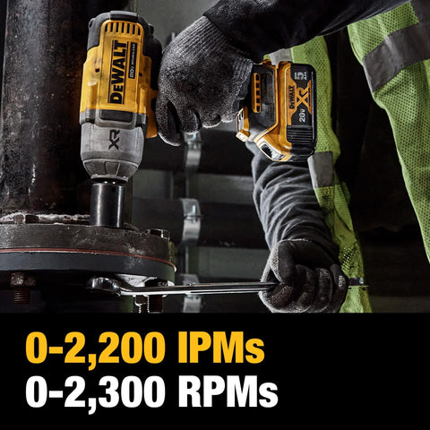 DEWALT DCF900P1 4-mode-speed-switch provides precise control across tasks