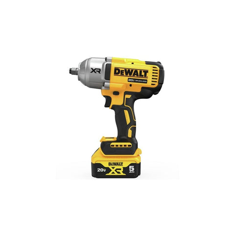 DEWALT DCF900P2 LED work light on brightening dark spaces