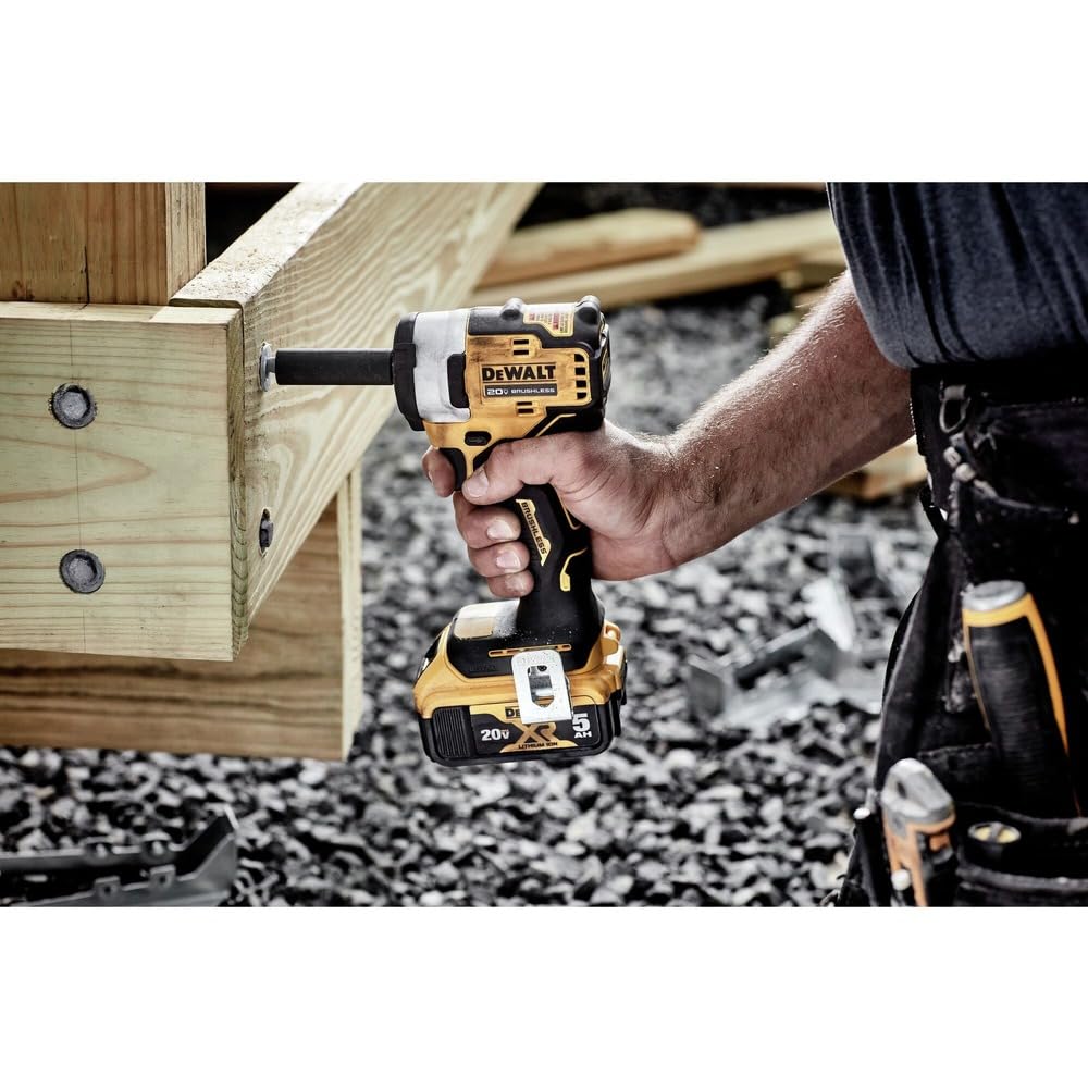 DEWALT DCF913B torque up to 250 ft-lbs for tightening tasks
