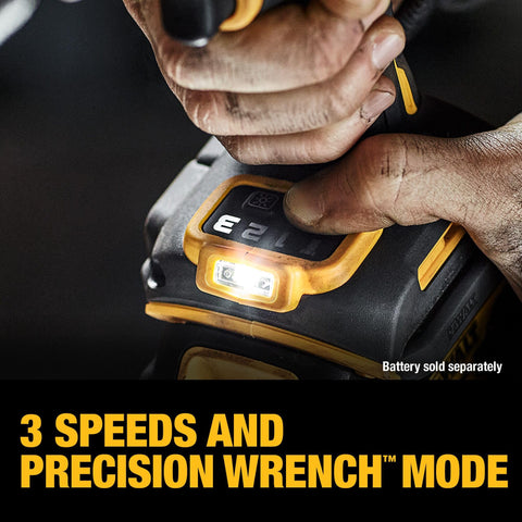 DEWALT DCF964B shows up to 1420 ft-lbs fastening torque.