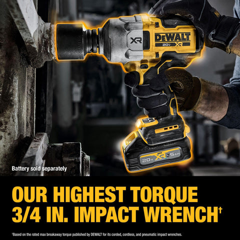 DEWALT DCF964B oil-resistant housing withstands oils and solvents.