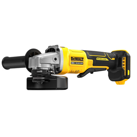 DEWALT DCG408B paddle-switch operation enables quick starts and stops