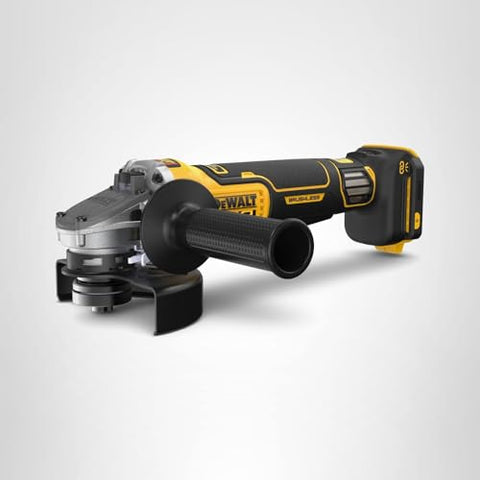 Rugged DCG410VSB body designed for tough jobsite use and durability.