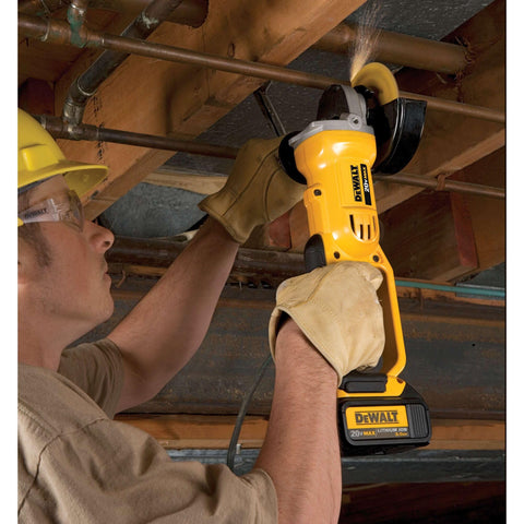 DEWALT DCG412B tool-only listing notes battery and charger not included.