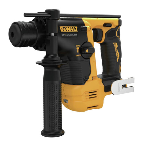 DEWALT DCH072B front view shows compact profile ideal for tight spaces.