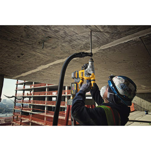 DEWALT DCH293B delivers 3.5 joules of impact energy for fast material penetration.