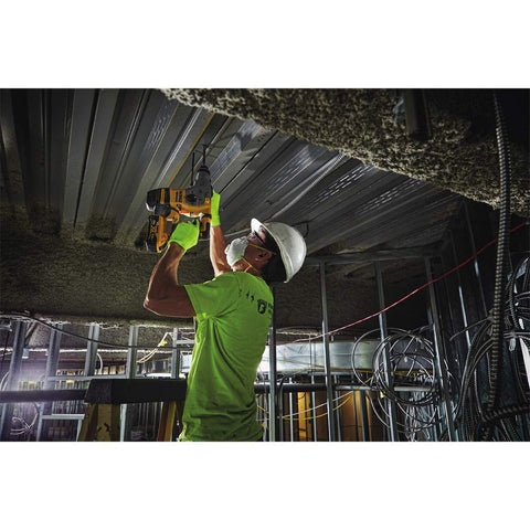 DEWALT DCH293B E-Clutch demonstrates reinforced control during bind-up.