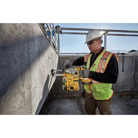 DEWALT DCH293B ergonomic handle design enables steady operation.